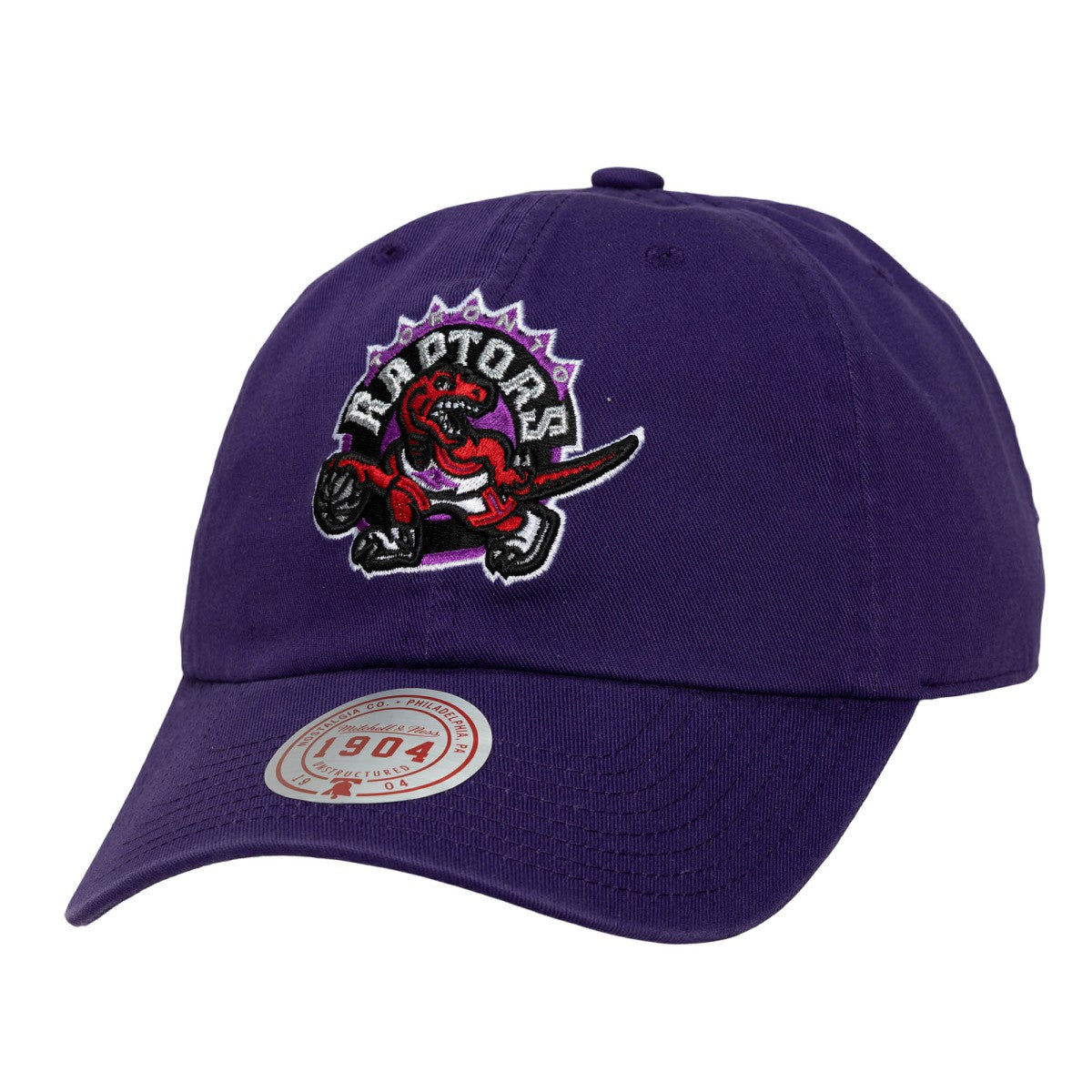 Toronto Raptors Hardwood Classics 1904 Adjustable Hat - Purple for sale