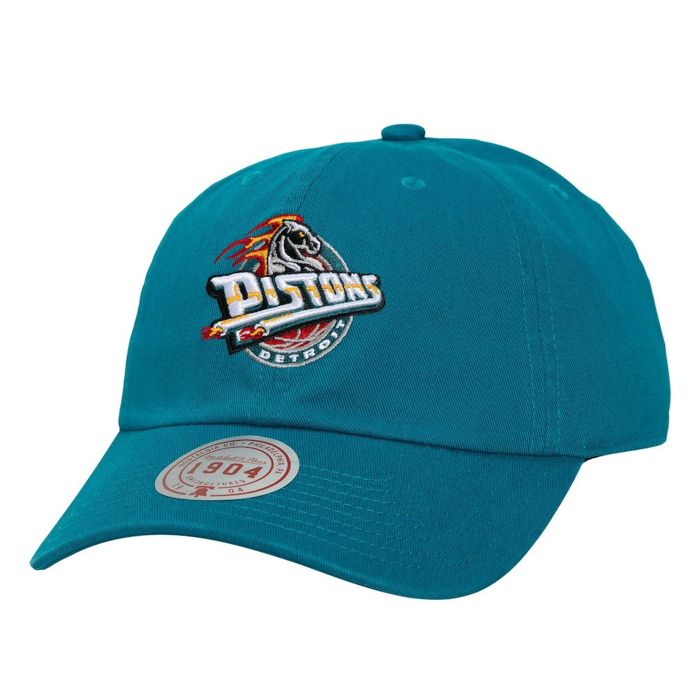 Detroit Pistons Hardwood Classics 1904 Adjustable Hat sale - Teal shop