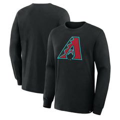 Arizona Diamondbacks Essential Long Sleeve T-Shirt Black
