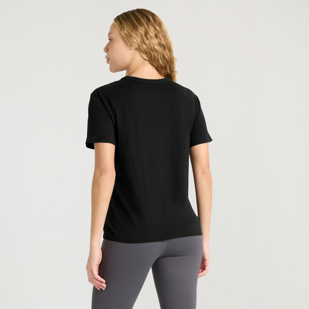 Arizona Diamondbacks Women's Scoop Neck T-Shirt Black