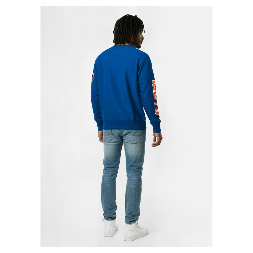 New York Mets Champion Reverse Weave Chenille Sweatshirt Royal
