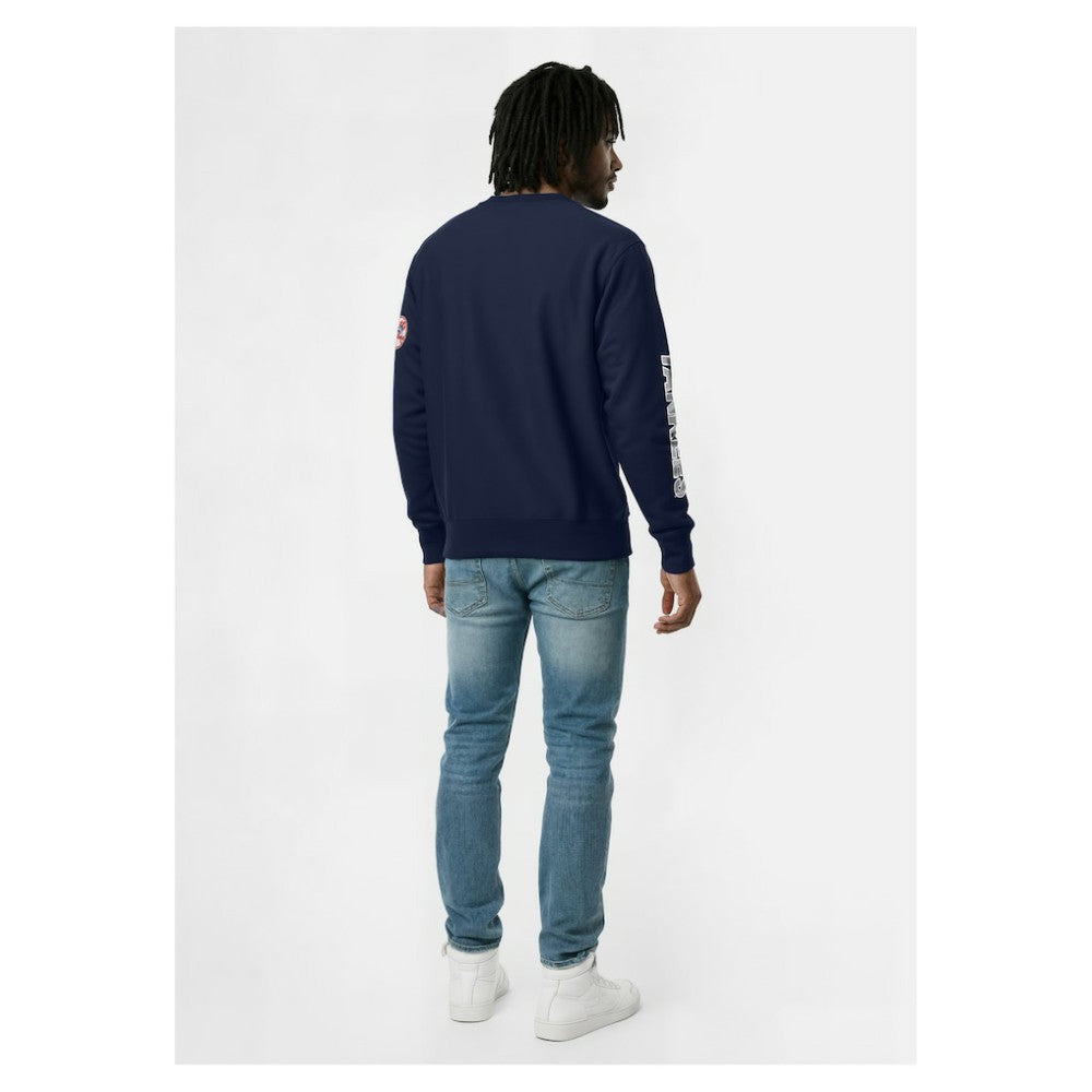 New York Yankees Champion Reverse Weave Chenille Sweatshirt Navy