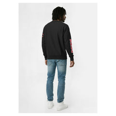 Cincinnati Reds Champion Reverse Weave Chenille Sweatshirt Black