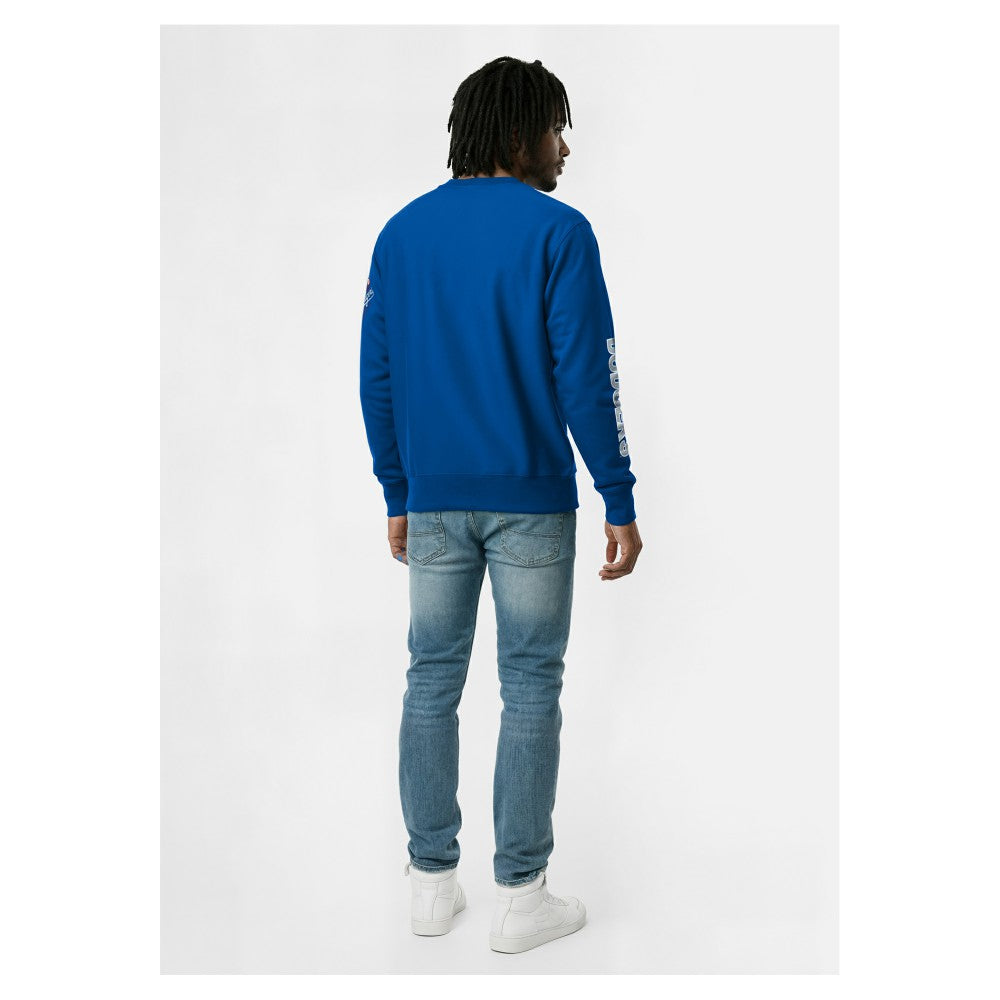 Los Angeles Dodgers Champion Reverse Weave Chenille Sweatshirt Royal