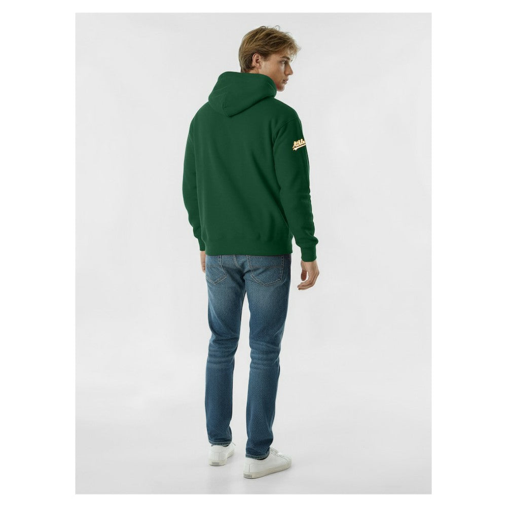 Athletics Champion Reverse Weave Chenille Hoodie Green