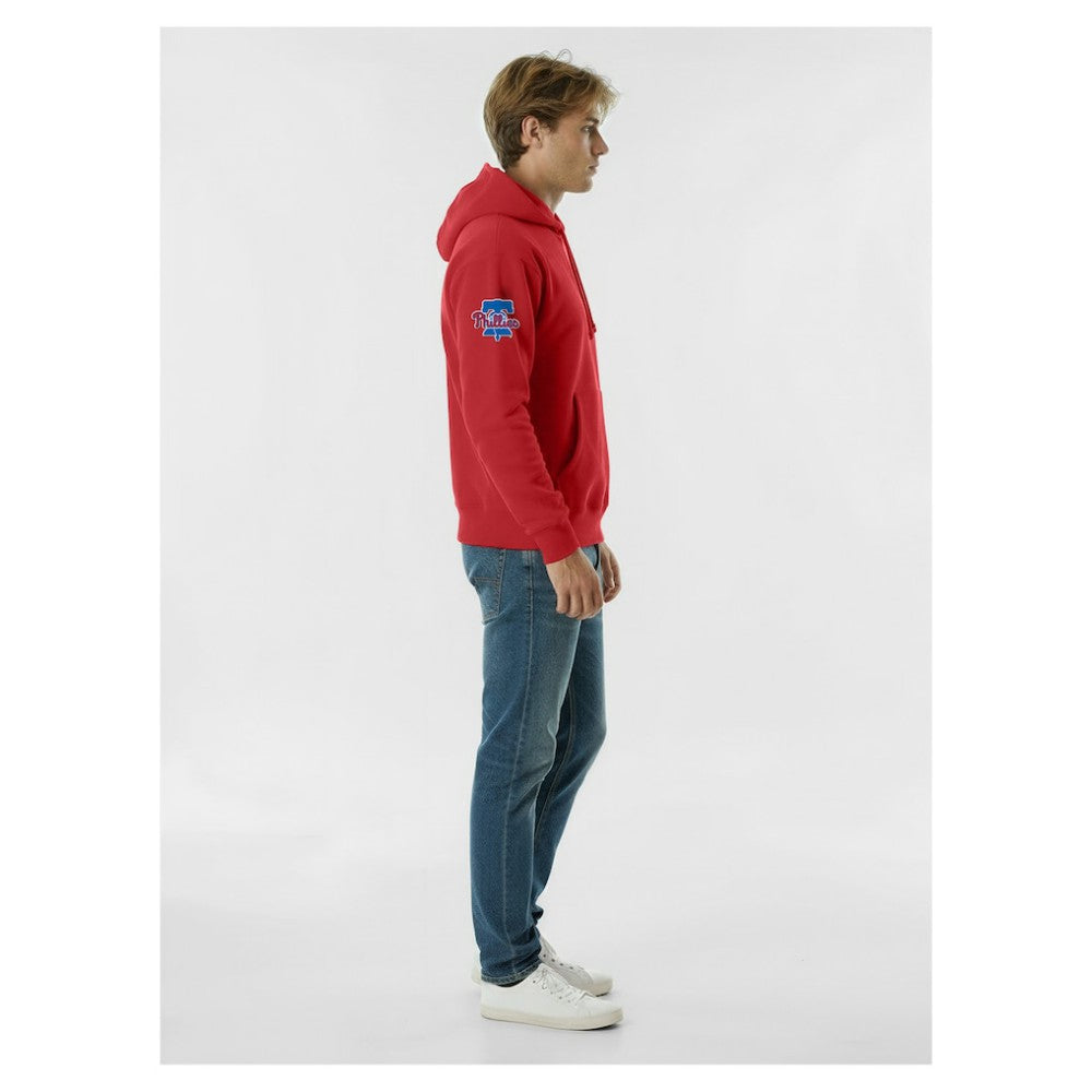 Philadelphia Phillies Champion Reverse Weave Chenille Hoodie Red