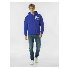 Kansas City Royals Champion Reverse Weave Chenille Hoodie Royal