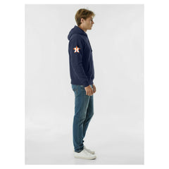 Houston Astros Champion Reverse Weave Chenille Hoodie Navy
