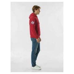 Los Angeles Angels Champion Reverse Weave Chenille Hoodie Red