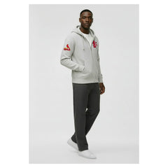 St. Louis Cardinals Champion Reverse Weave Chenille Full-Zip Hoodie Gray