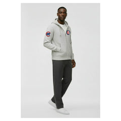 Chicago Cubs Champion Reverse Weave Chenille Full-Zip Hoodie Gray