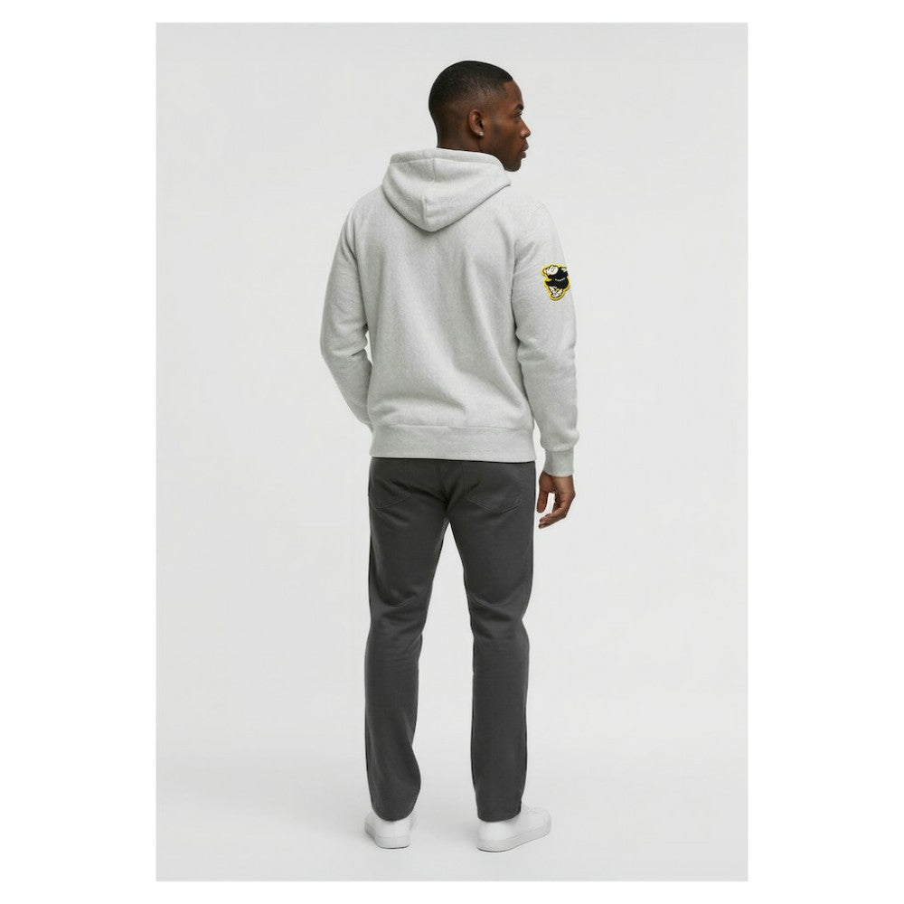 San Diego Padres Champion Reverse Weave Chenille Full-Zip Hoodie Gray