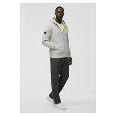San Diego Padres Champion Reverse Weave Chenille Full-Zip Hoodie Gray