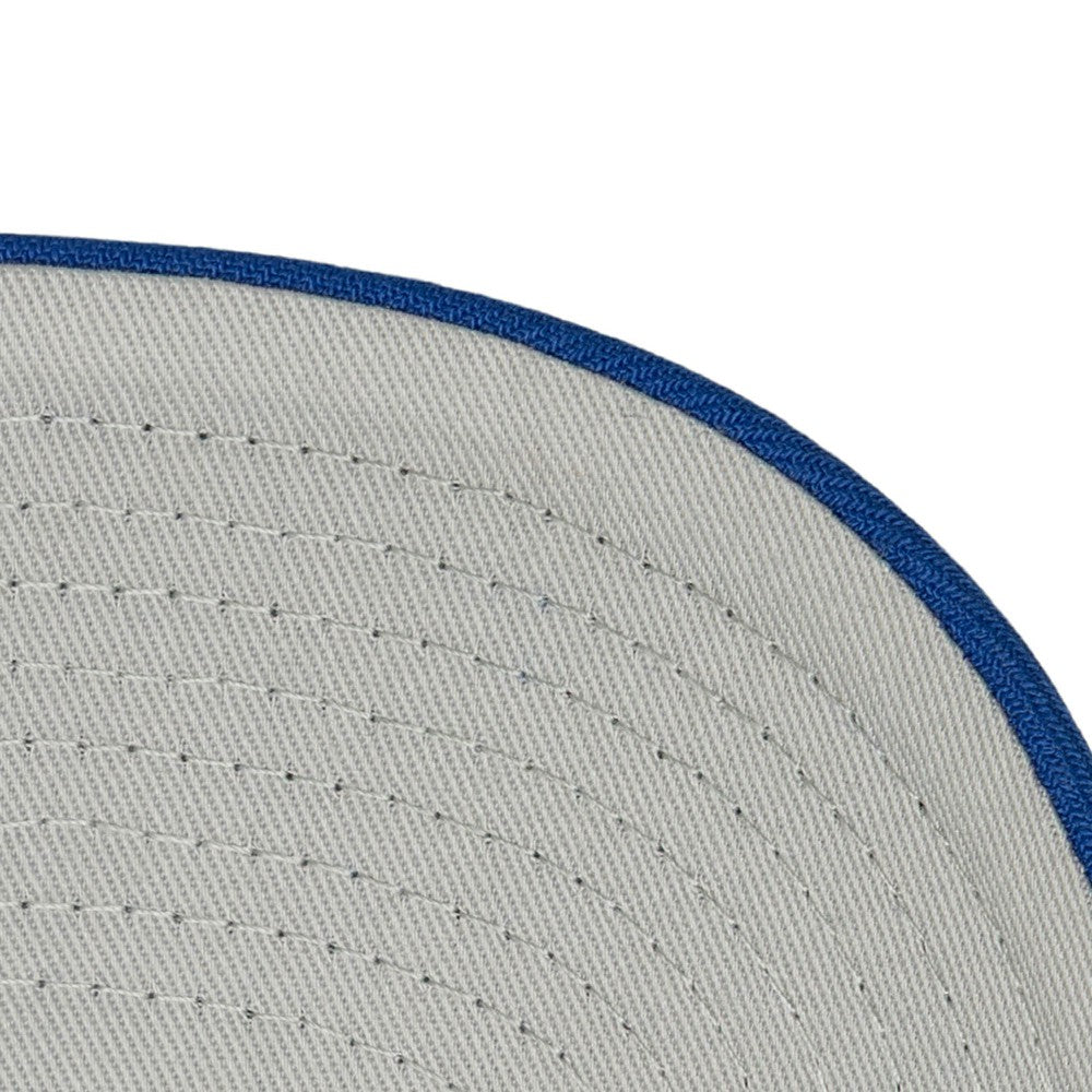 Kansas City Royals Unisex XL Script Pro Crown Snapback Hat White/Royal