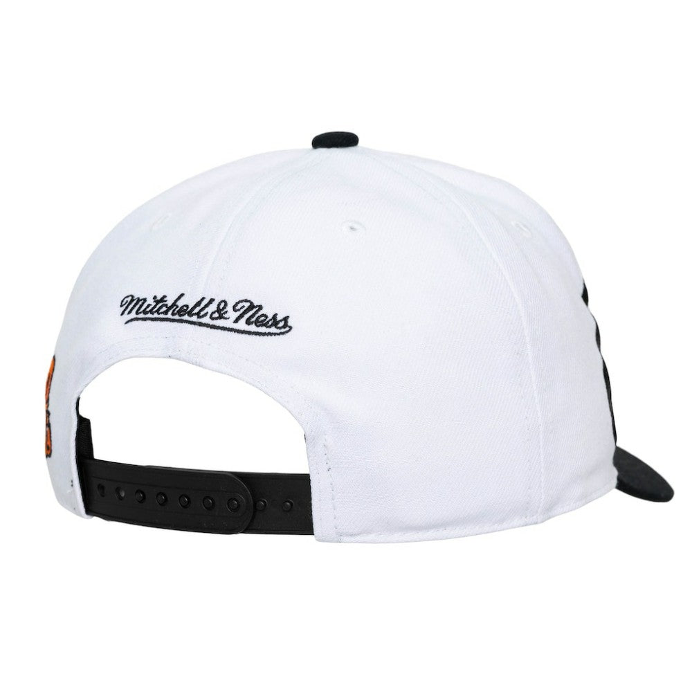 Baltimore Orioles Unisex XL Script Pro Crown Snapback Hat White/Black