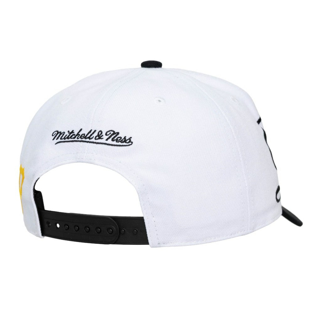 Pittsburgh Pirates Unisex XL Script Pro Crown Adjustable Hat White/Black