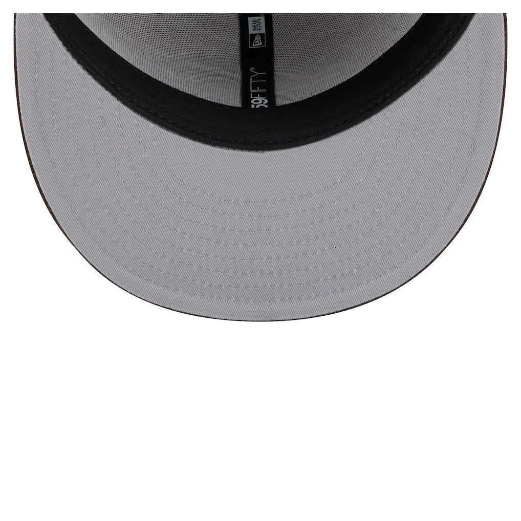 Buffalo Bills New Era Two-Tone Walnut 59FIFTY Fitted Hat - Light Brown/Dark Brown for sale