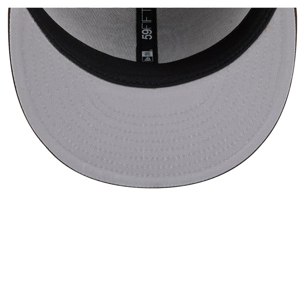 Chicago Bears New Era Two-Tone Walnut 59FIFTY Fitted Hat - Light Brown/Dark Brown on sale