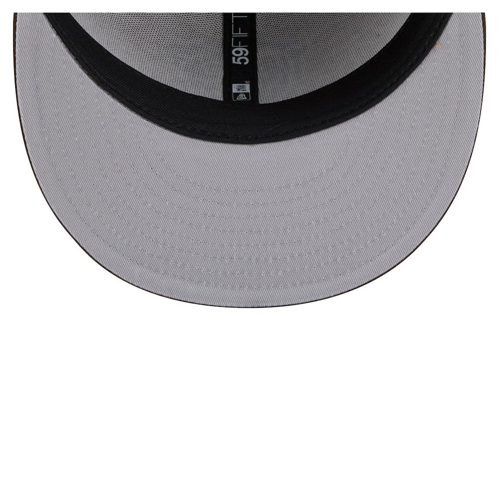 Chicago Bears New Era Two-Tone Walnut 59FIFTY Fitted Hat - Light Brown/Dark Brown on sale