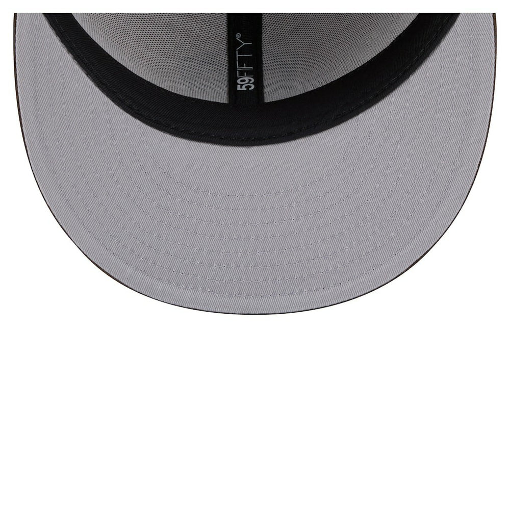 Cleveland Browns New Era Two-Tone Walnut 59FIFTY Fitted Hat - Light Brown/Dark Brown on sale