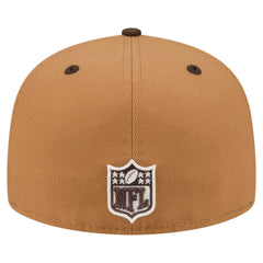 Green Bay Packers New Era Two-Tone Walnut 59FIFTY Fitted Hat - Light Brown/Dark Brown online