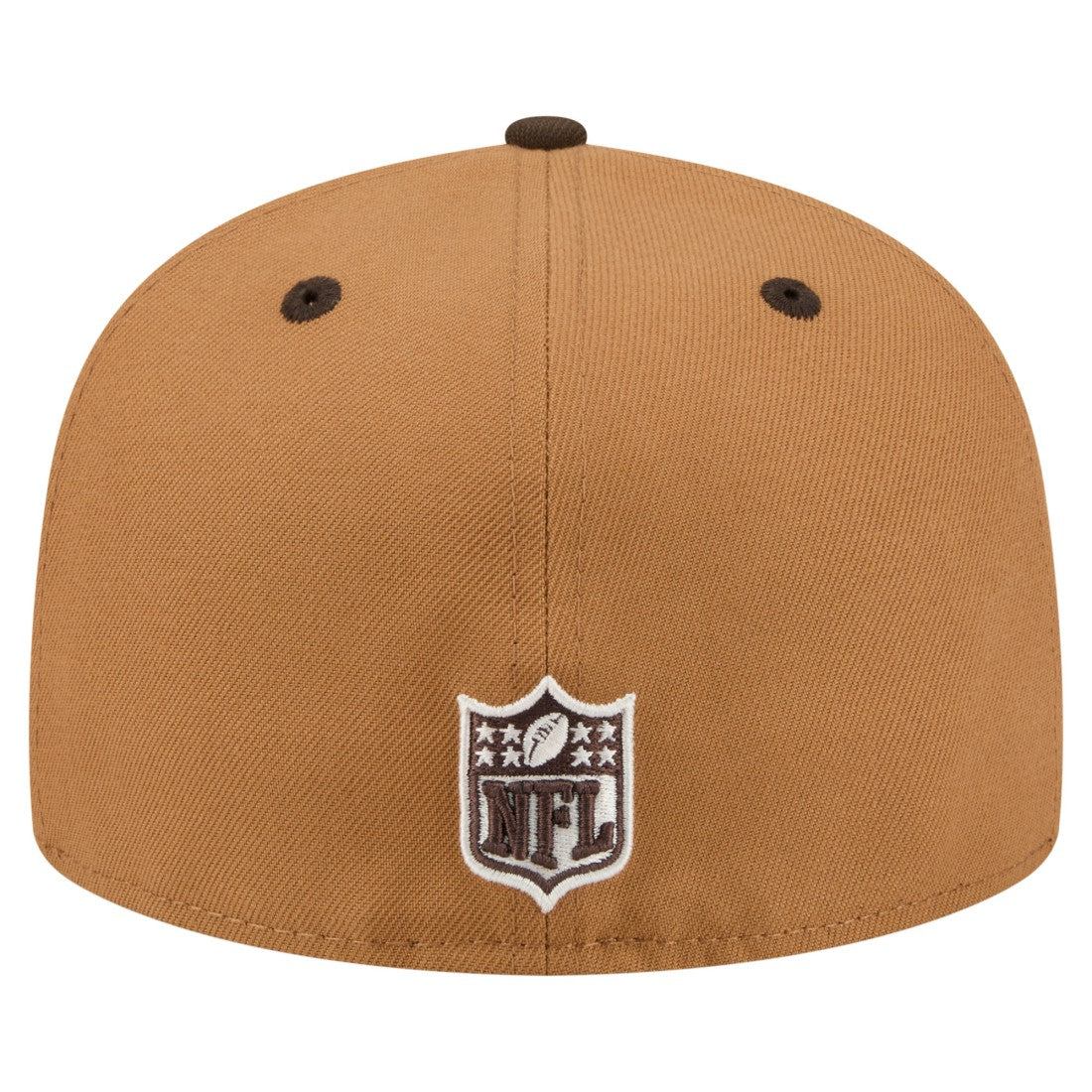Houston Texans New Era Two-Tone Walnut 59FIFTY Fitted Hat - Light Brown/Dark Brown discount