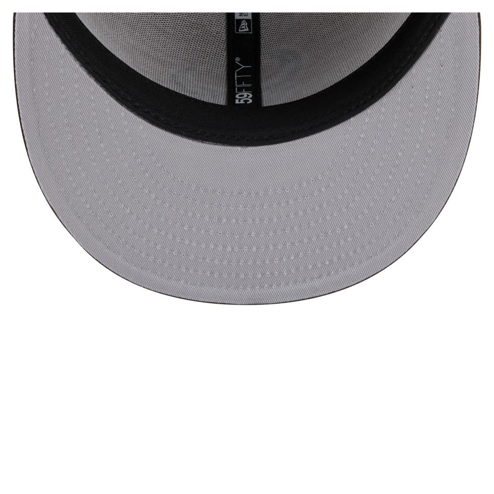 Houston Texans New Era Two-Tone Walnut 59FIFTY Fitted Hat - Light Brown/Dark Brown discount