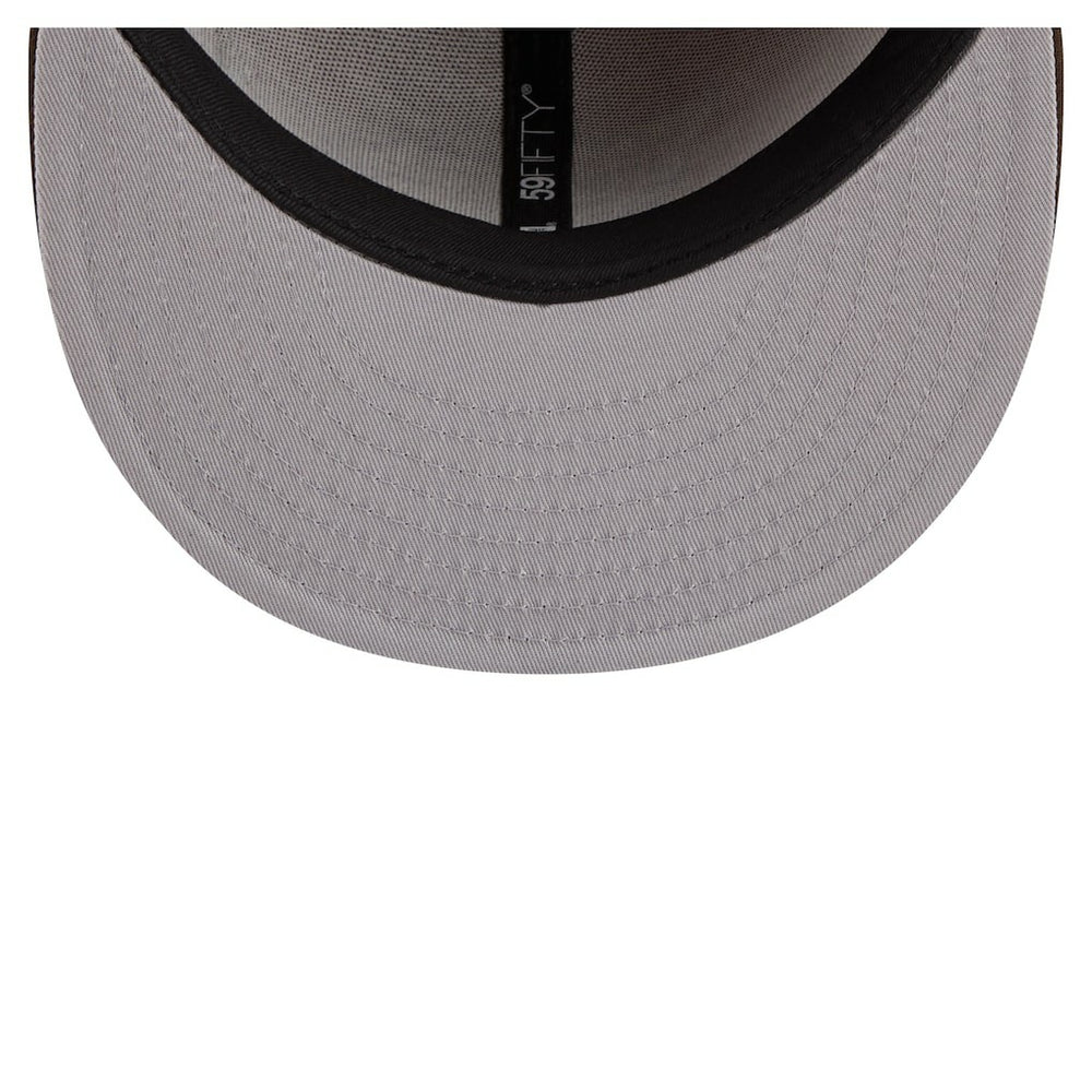 Jacksonville Jaguars New Era Two-Tone Walnut 59FIFTY Fitted Hat - Light Brown/Dark Brown outlet