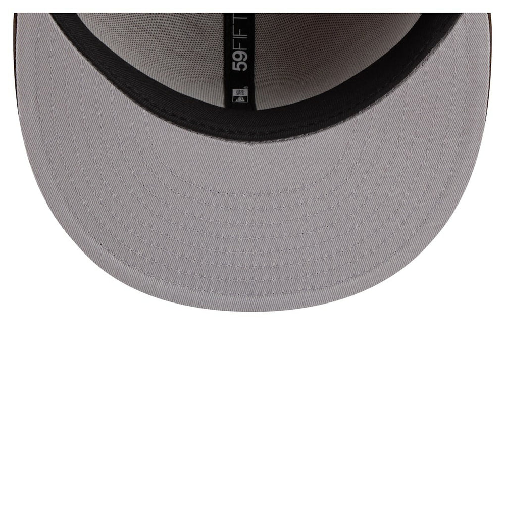 Minnesota Vikings New Era Two-Tone Walnut 59FIFTY Fitted Hat - Light Brown/Dark Brown for sale