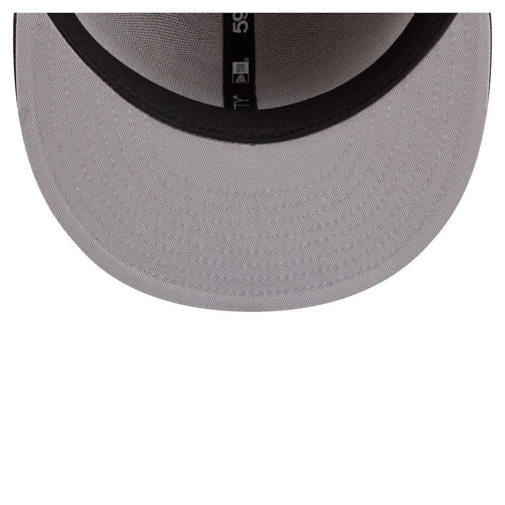 New Orleans Saints New Era Two-Tone Walnut 59FIFTY Fitted Hat - Light Brown/Dark Brown cheap