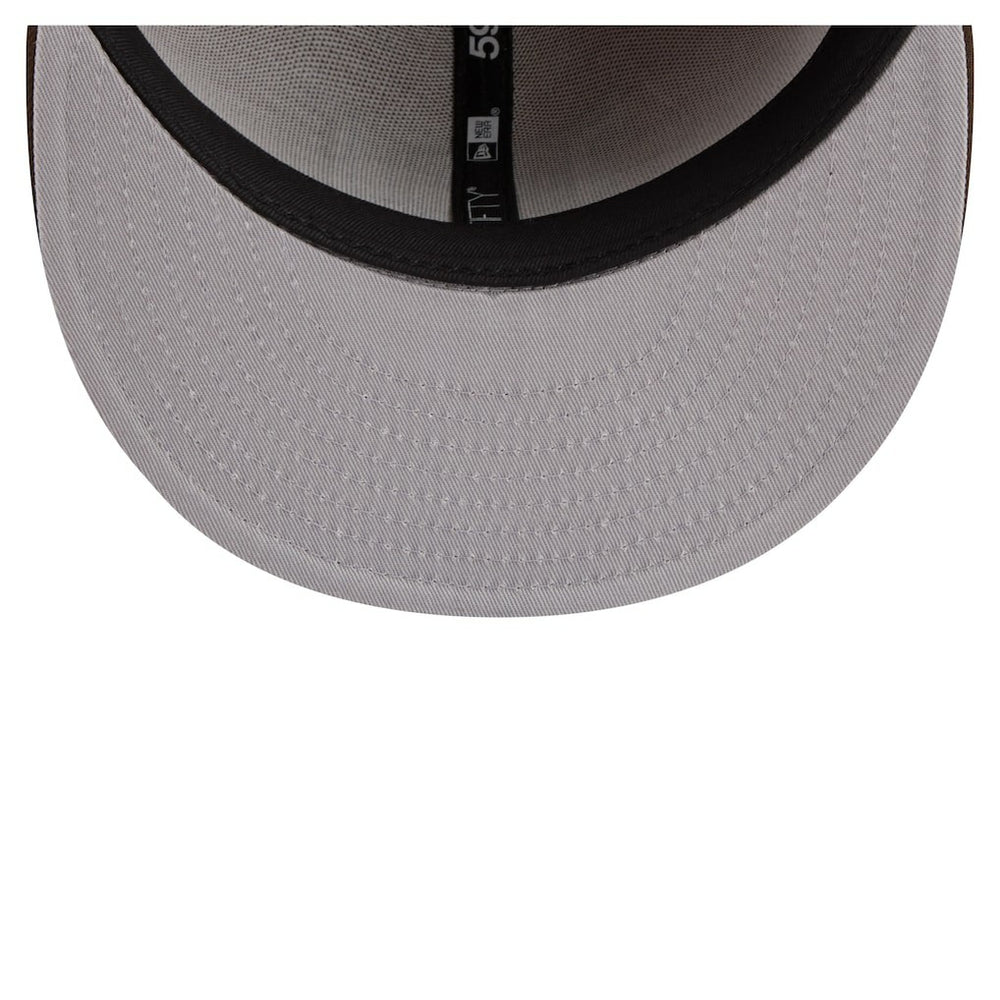 New York Giants New Era Two-Tone Walnut 59FIFTY Fitted Hat - Light Brown/Dark Brown outlet