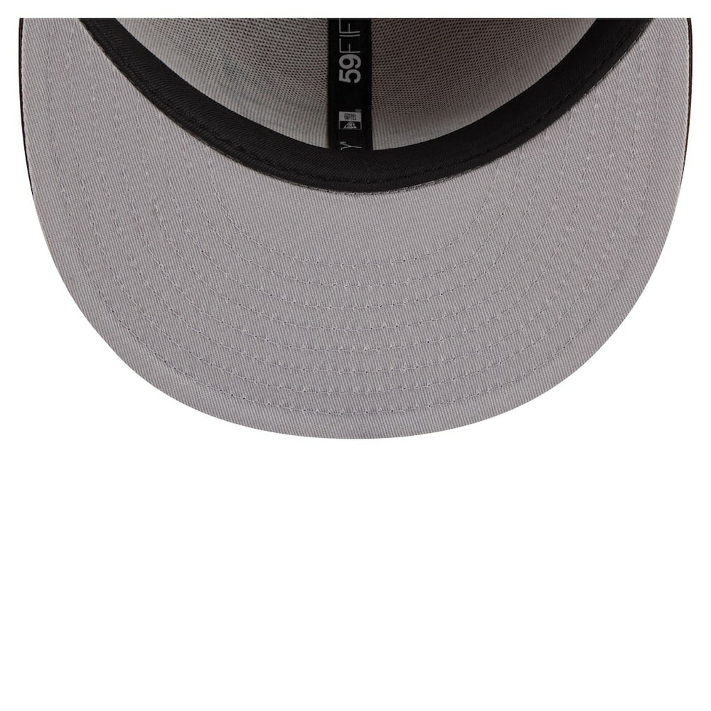 Philadelphia Eagles New Era Two-Tone Walnut 59FIFTY Fitted Hat - Light Brown/Dark Brown discount
