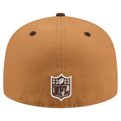 Tennessee Titans New Era Two-Tone Walnut 59FIFTY Fitted Hat - Light Brown/Dark Brown cheap