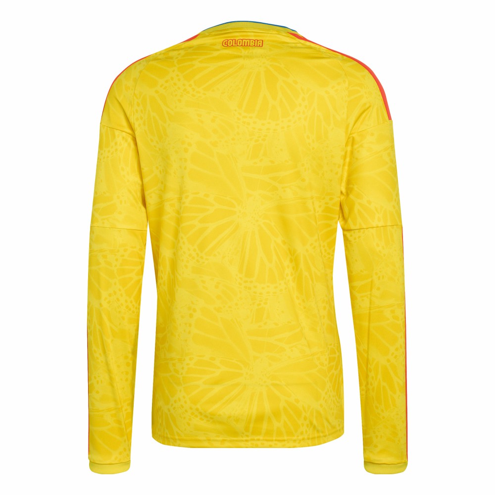 Colombia National Team FIFA x World Cup 2026 Home Replica Long Sleeve Jersey - Yellow discount