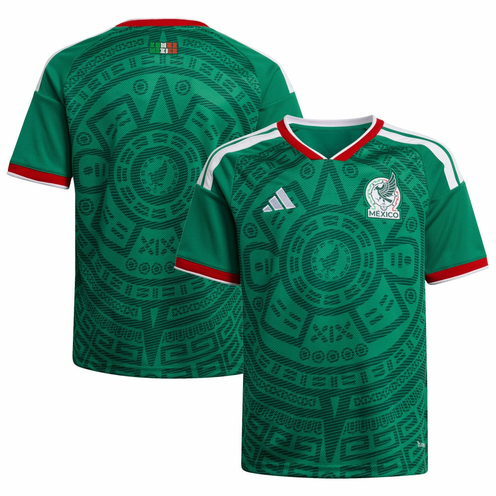 Mexico National Team Youth FIFA x World Cup 2026 Home Replica Jersey - Green discount