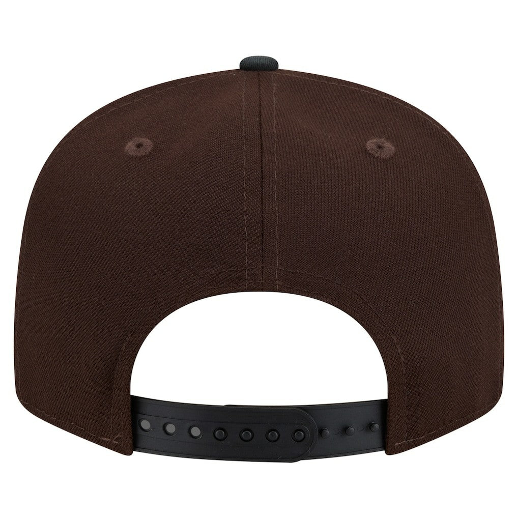 Los Angeles Chargers Adult Burnt Wood Camo 9FIFTY Snapback Hat - Dark Brown on sale