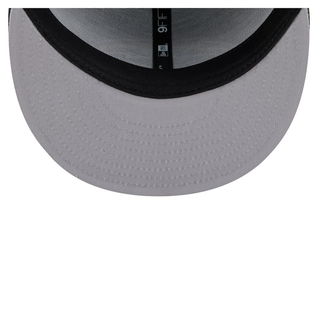 Los Angeles Chargers Adult Burnt Wood Camo 9FIFTY Snapback Hat - Dark Brown on sale