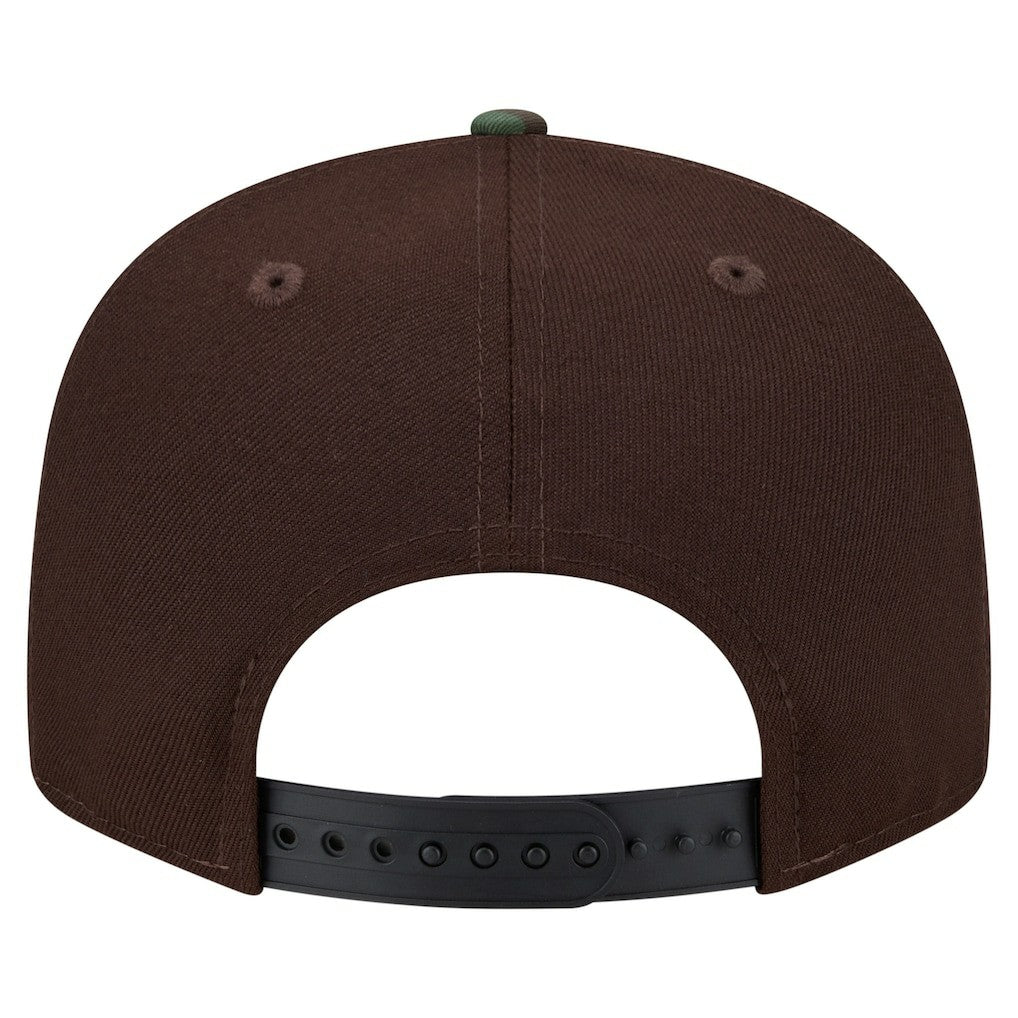 Philadelphia Eagles Adult Burnt Wood Camo 9FIFTY Snapback Hat - Dark Brown on sale