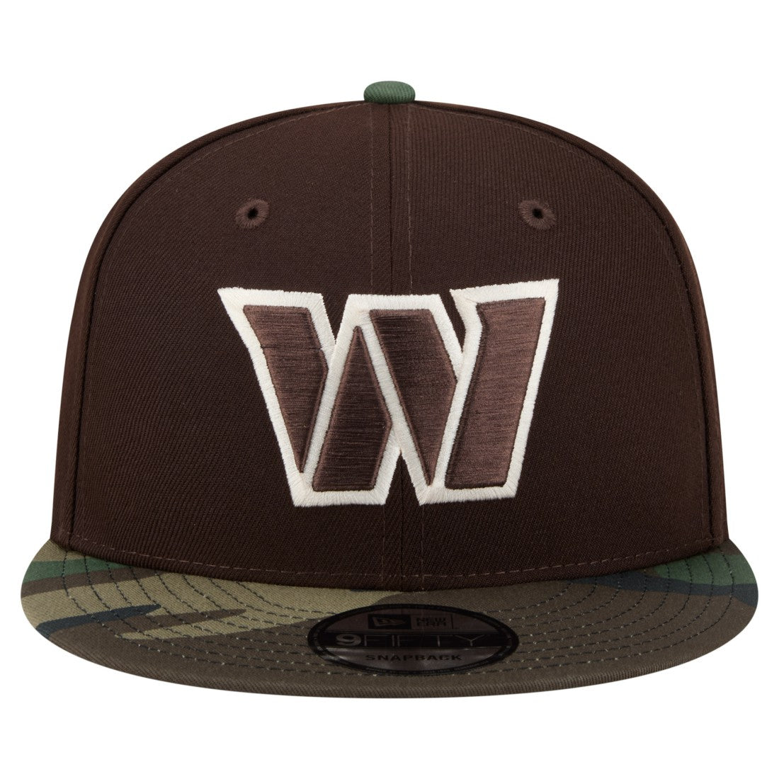 Washington Commanders Adult Burnt Wood Camo 9FIFTY Snapback Hat - Dark Brown on sale