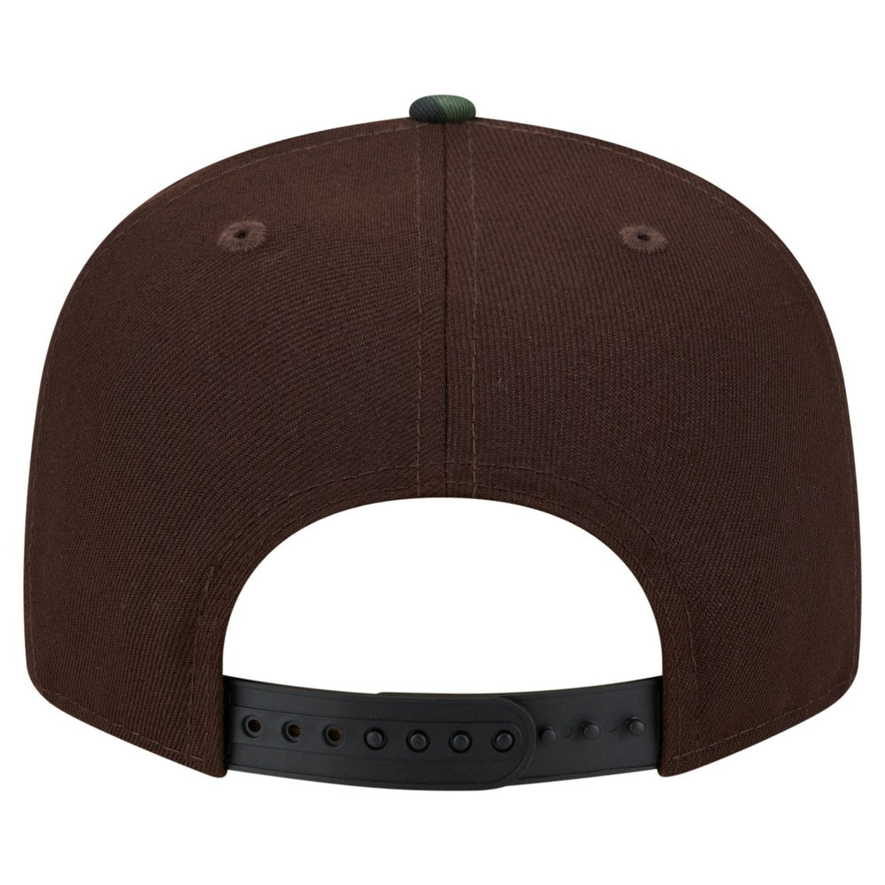 Washington Commanders Adult Burnt Wood Camo 9FIFTY Snapback Hat - Dark Brown on sale