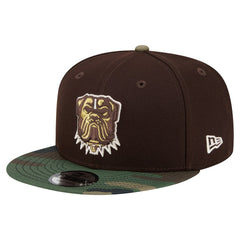 Cleveland Browns Adult Burnt Wood Camo 9FIFTY Snapback Hat - Dark Brown outlet