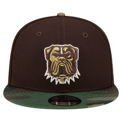 Cleveland Browns Adult Burnt Wood Camo 9FIFTY Snapback Hat - Dark Brown outlet