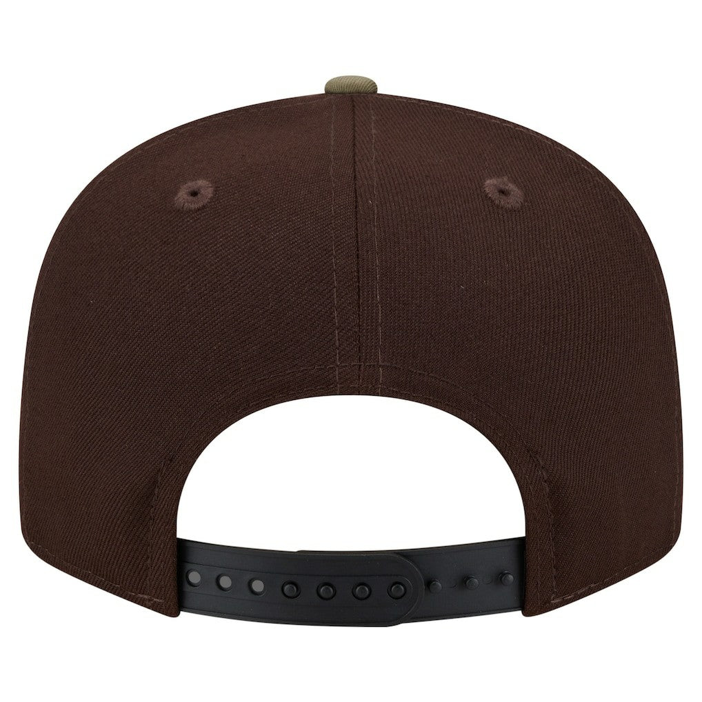 Cleveland Browns Adult Burnt Wood Camo 9FIFTY Snapback Hat - Dark Brown outlet