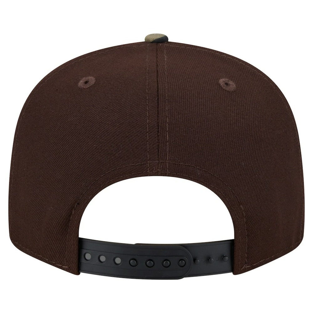Buffalo Bills Adult Burnt Wood Camo 9FIFTY Snapback Hat - Dark Brown discount