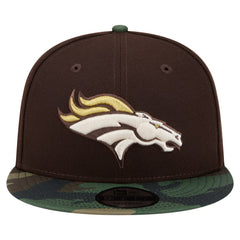 Denver Broncos Adult Burnt Wood Camo 9FIFTY Snapback Hat - Dark Brown outlet