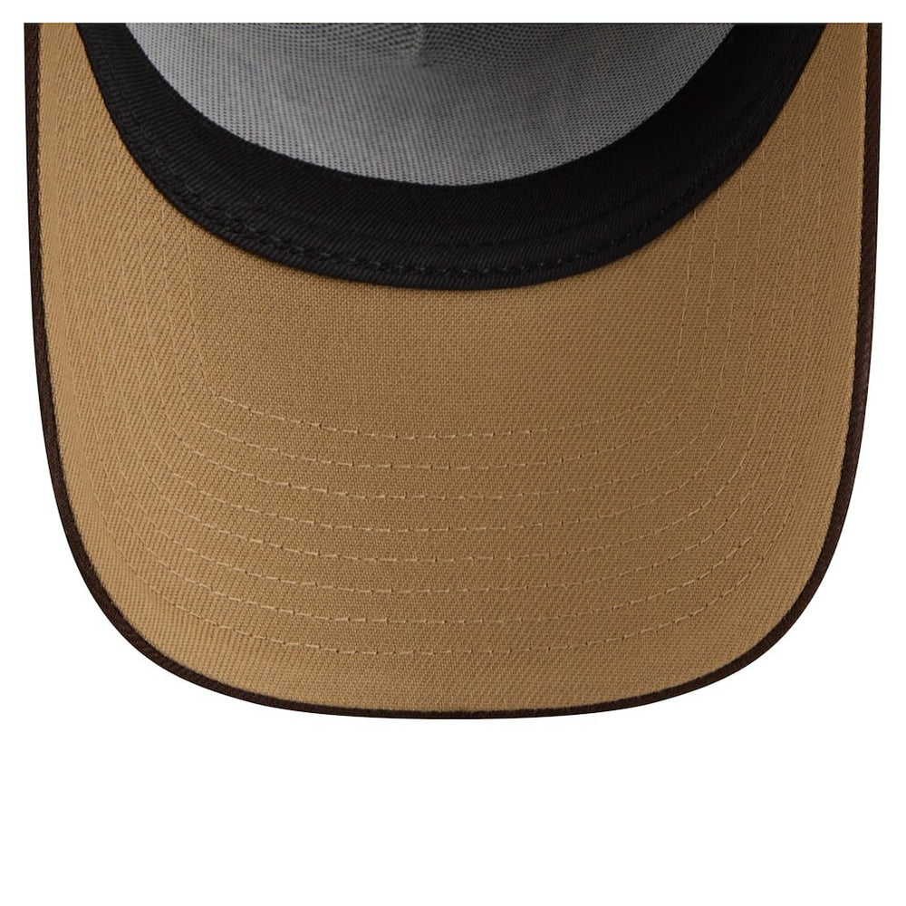 Washington Commanders New Era Burnt Wood A-Frame 9FORTY Adjustable Hat - Dark Brown for sale