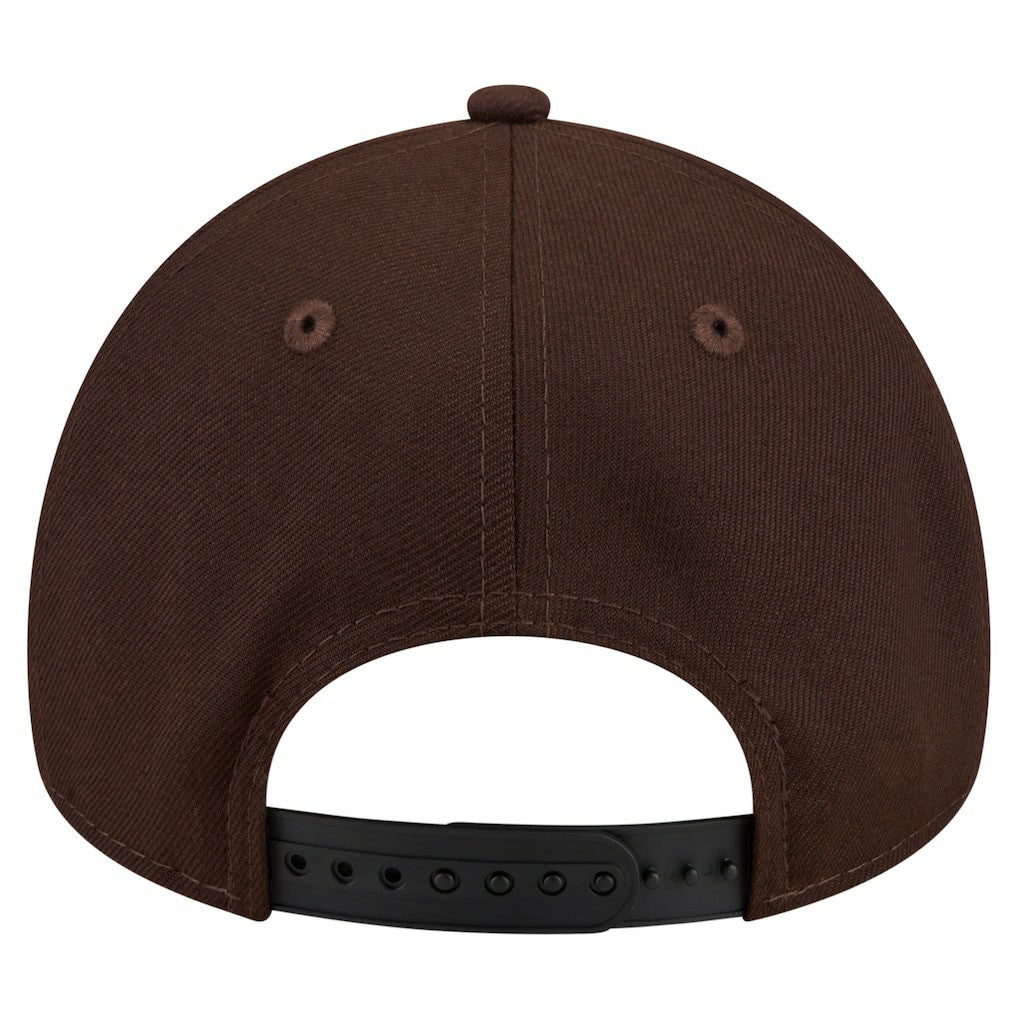 Baltimore Ravens New Era Burnt Wood A-Frame 9FORTY Adjustable Hat - Dark Brown sale
