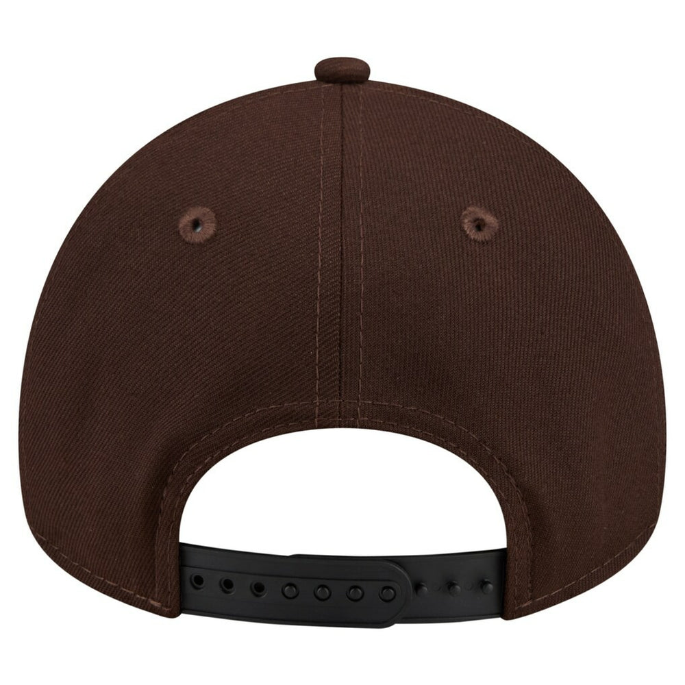 Buffalo Bills New Era Burnt Wood A-Frame 9FORTY Adjustable Hat - Dark Brown for sale