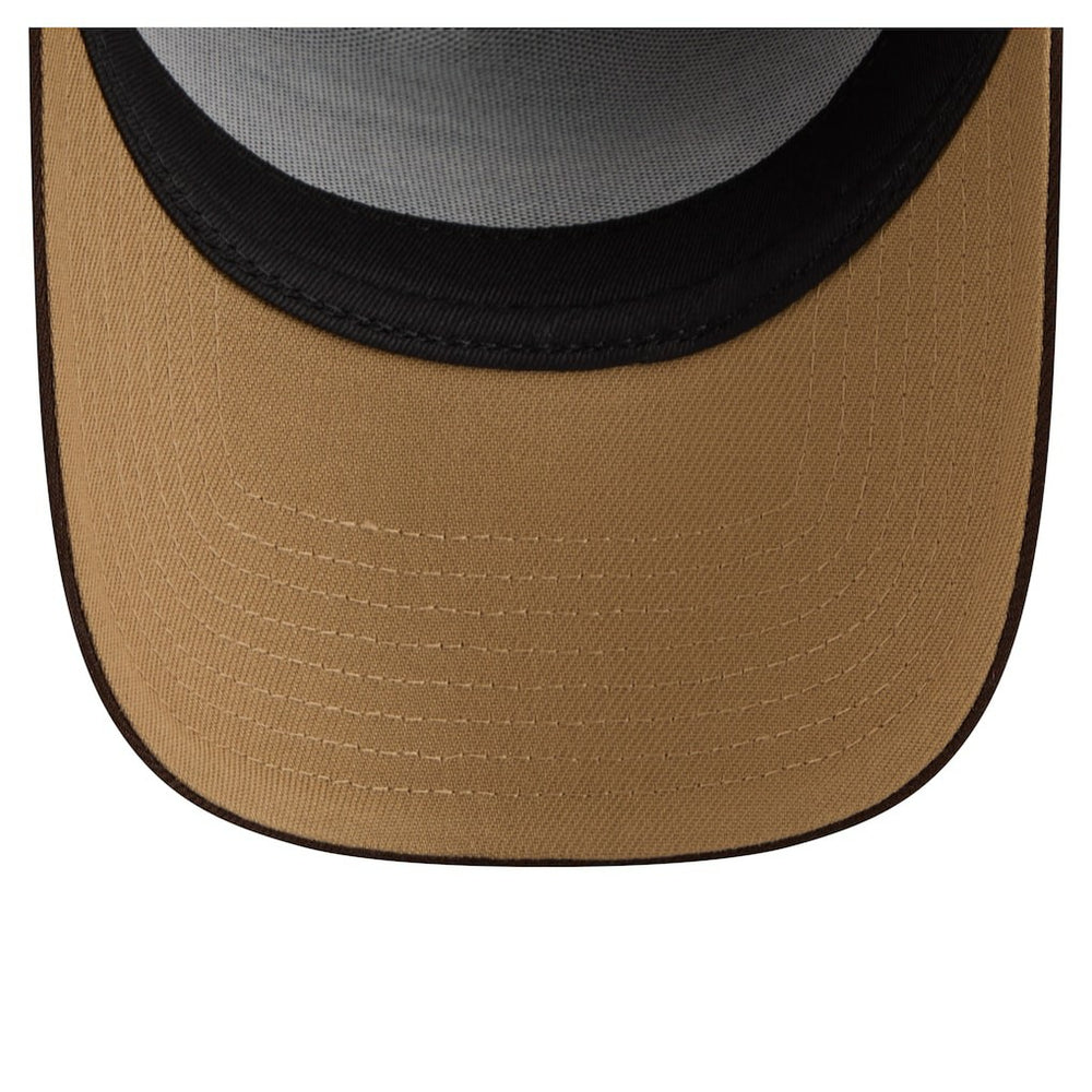 Buffalo Bills New Era Burnt Wood A-Frame 9FORTY Adjustable Hat - Dark Brown for sale