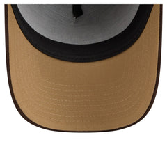 Cleveland Browns New Era Burnt Wood A-Frame 9FORTY Adjustable Hat - Dark Brown outlet